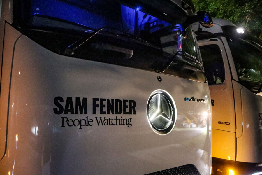 Sam Fender powers first all-electric UK & Ireland tour with Mercedes-Benz eActros 600s