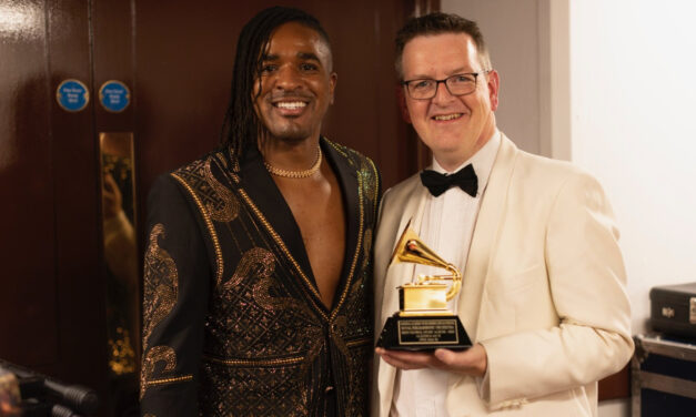 The Royal Philharmonic Orchestra presented with a GRAMMY – live on stage at the Royal Albert Hall