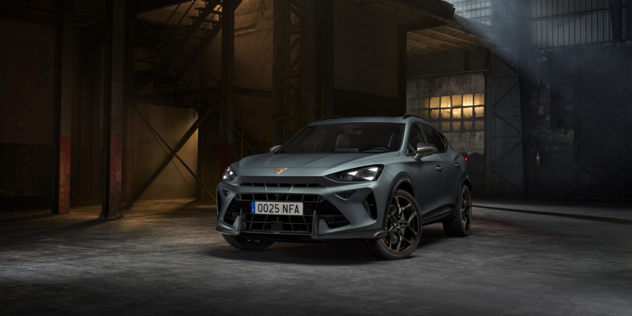 The new CUPRA Formentor VZ5 marks the return of the iconic 5-cylinder