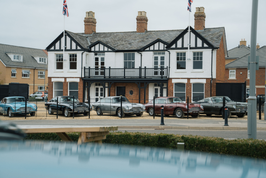 Cars, and stars, turn out for a unique celebration of the 70-year bond between Aston Martin and Newport Pagnell