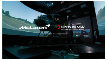 Dynisma accelerates McLaren Automotive’s virtual development with cutting-edge Dynisma Motion Generator™ simulator