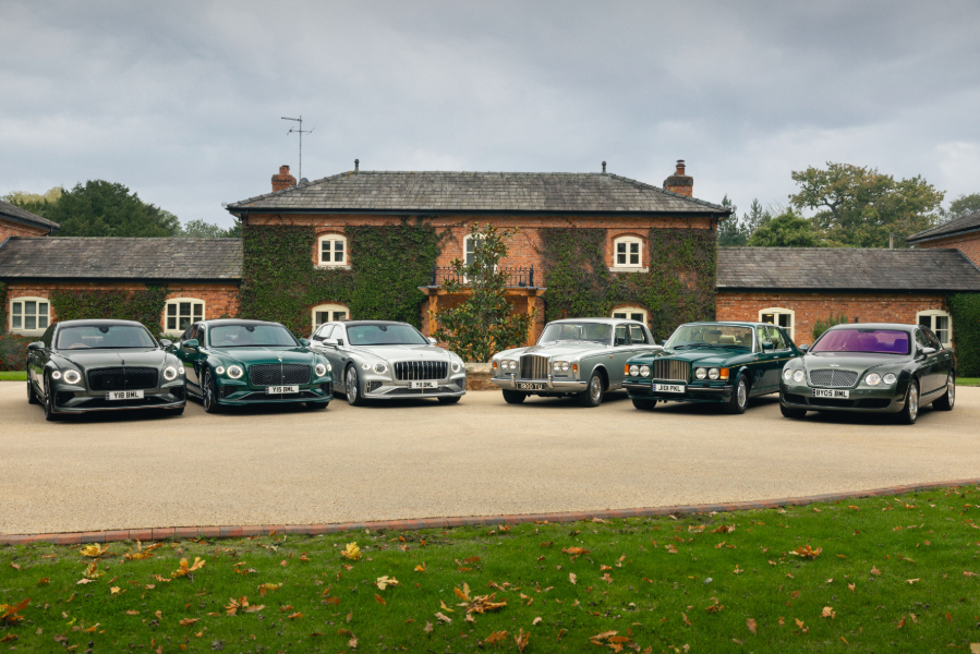 Triple anniversary: Bentley celebrates three seminal sedans