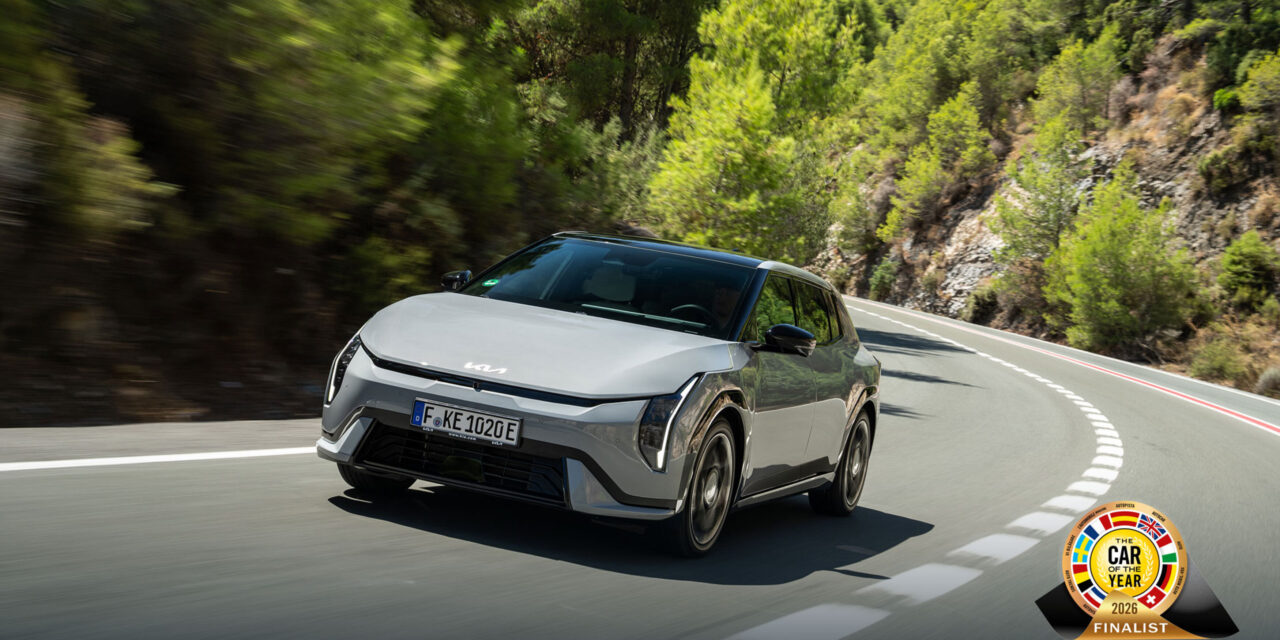 The Kia EV4 shortlisted for 2026 Car of the Year