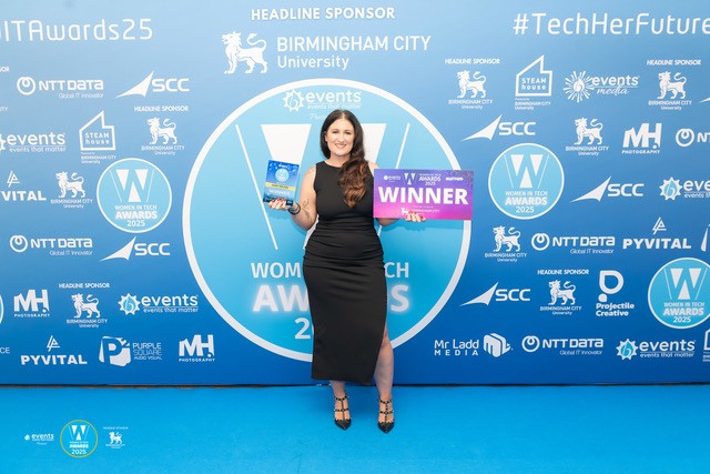 Founder Kerry Boland wins Women in Business New Business category at the SheInpires awards