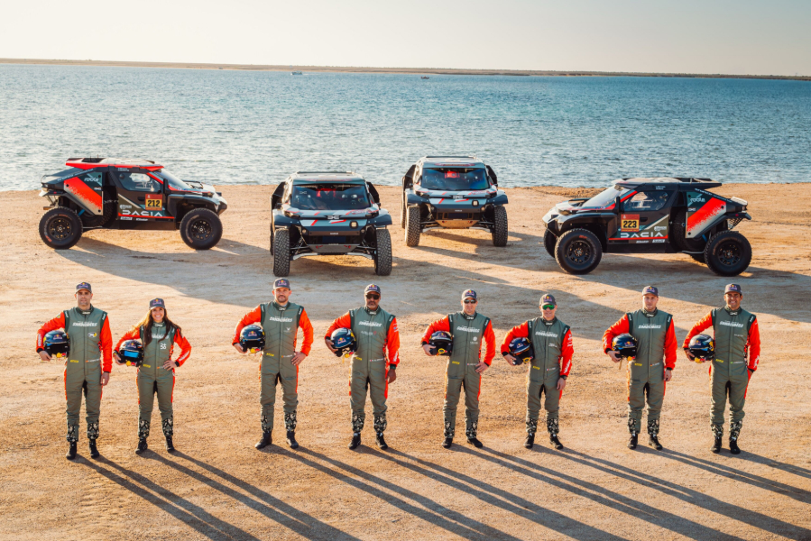 The Dacia Sandriders’ awesome foursome are determined to deliver on the Dakar Rally