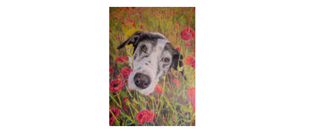 How Rescue Dog Inspired Artist