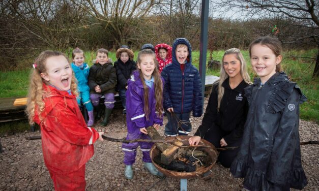 Forest school in Prestatyn turns over a new leaf with help from homebuilder