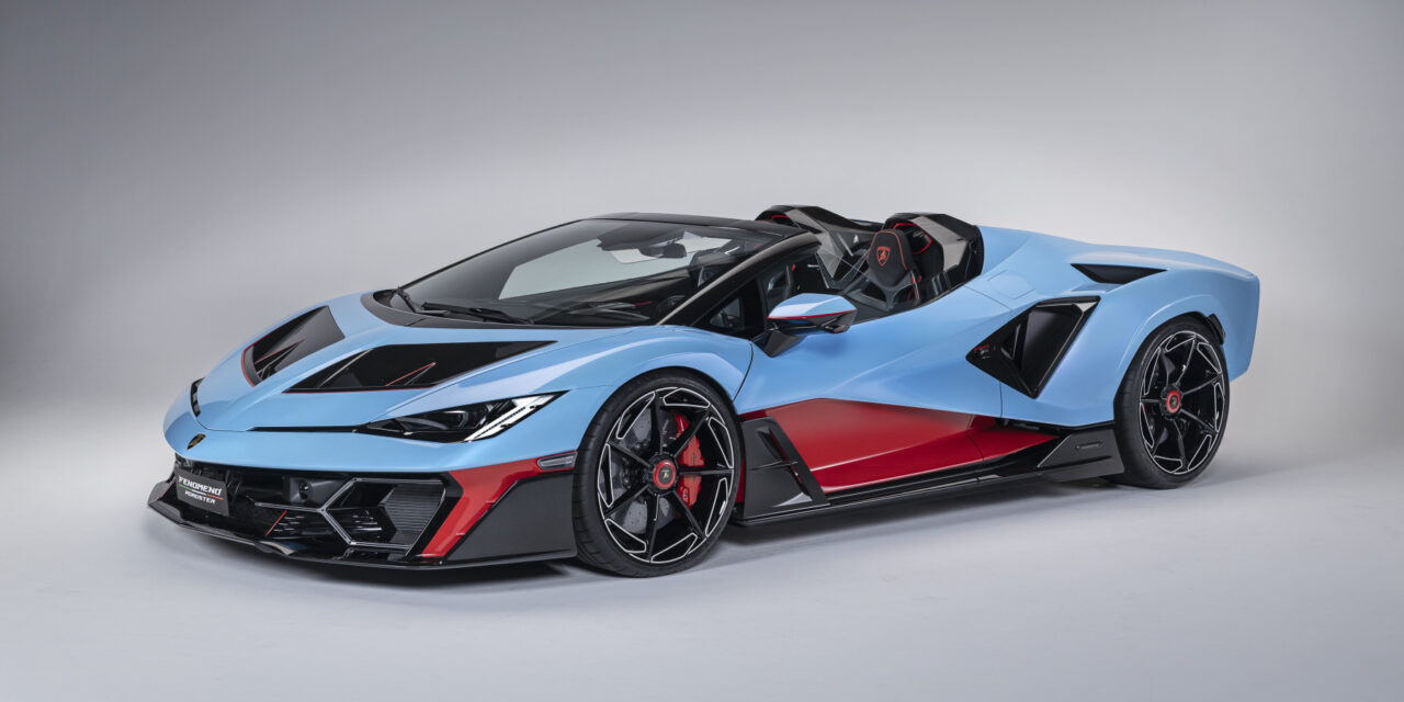 Bridgestone Chosen as Exclusive Tyre Partner for Historic Lamborghini Fenomeno Roadster