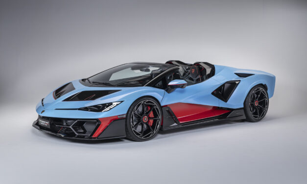 Bridgestone Chosen as Exclusive Tyre Partner for Historic Lamborghini Fenomeno Roadster